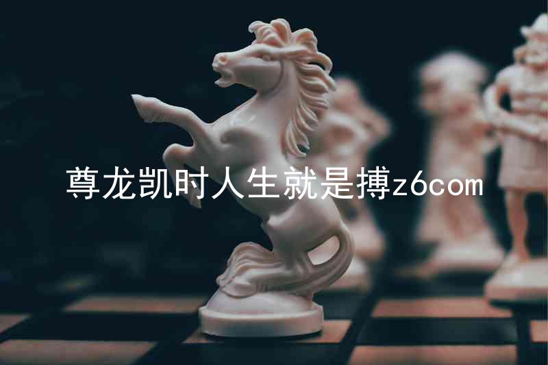 尊龙凯时人生就是搏z6com